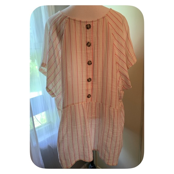 PLUS Maurices babydoll top - Picture 3 of 3